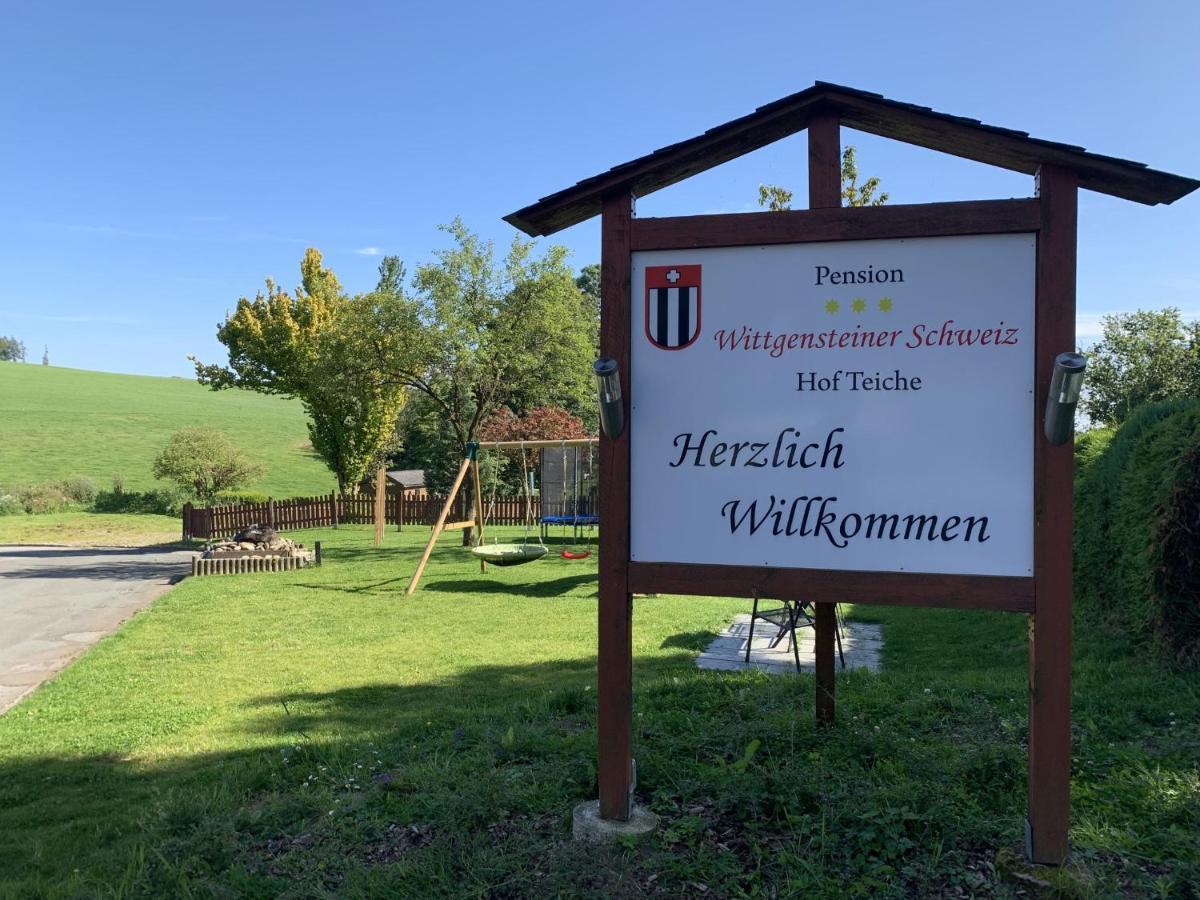 Pension Wittgensteiner Schweiz 바트베르레부르크 외부 사진